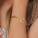 PULSERA SNAKE GOLD